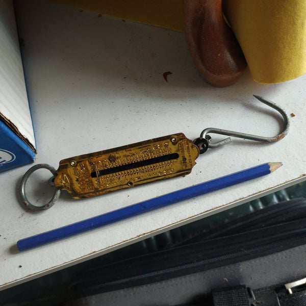 12 kg brass pocket balance Carousel 1