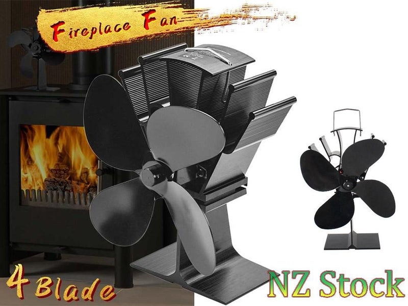 PTN NEW Heat Powered Fireplace Stove Fan Sale Sale Carousel 2