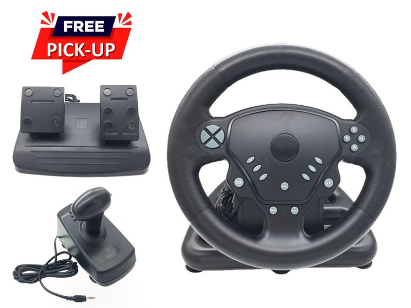 Steering Wheel Racing Gaming for PC Xbox (Over Stocked) Carousel 1