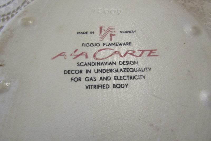 Mid-Century Figgio Flameware A La Carte 17 cm Pan. As New Condition.63003410930946112