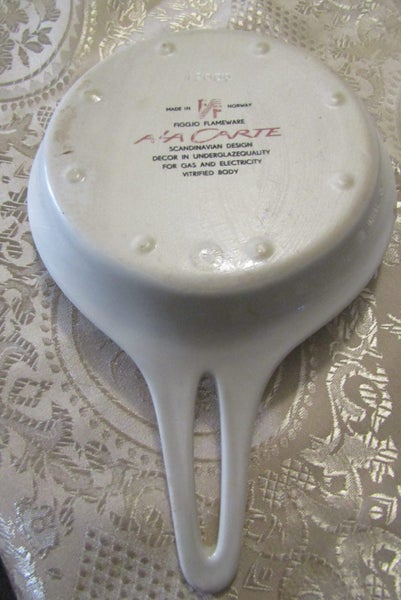 Mid-Century Figgio Flameware A La Carte 17 cm Pan. As New Condition.63003410930946113