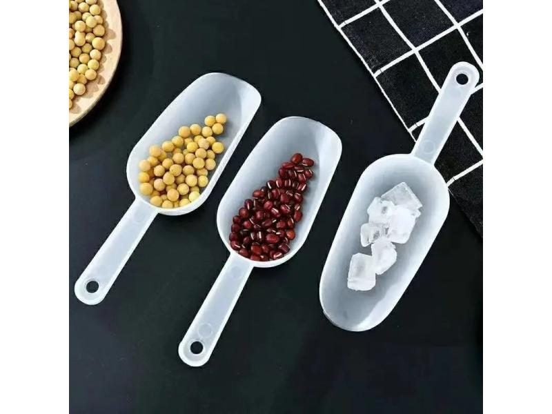 Plastic Flour Spatula Transparent Ice Shovel Kitchen Flour Spatula Ice Cream Carousel 1