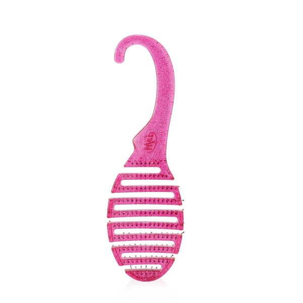 Wet Brush Shower Detangler - # Pink Glitter 1pc Carousel 3