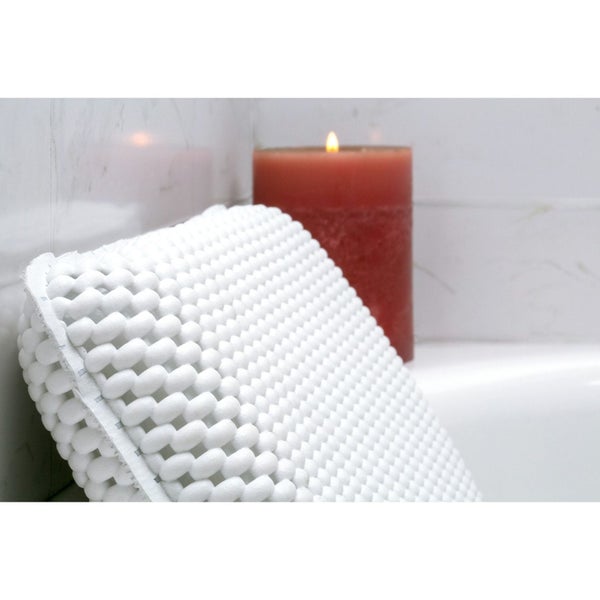 Biss Spa Foam Bath Pillow Suction Cup Bathtub Head and Neck Support | Carousel 2