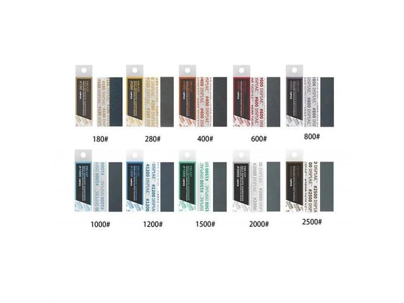 DSPIAE MSP Series 180#-2500# 10pcs/set Adhesive Sandpaper Assembly Model Tool Carousel 1
