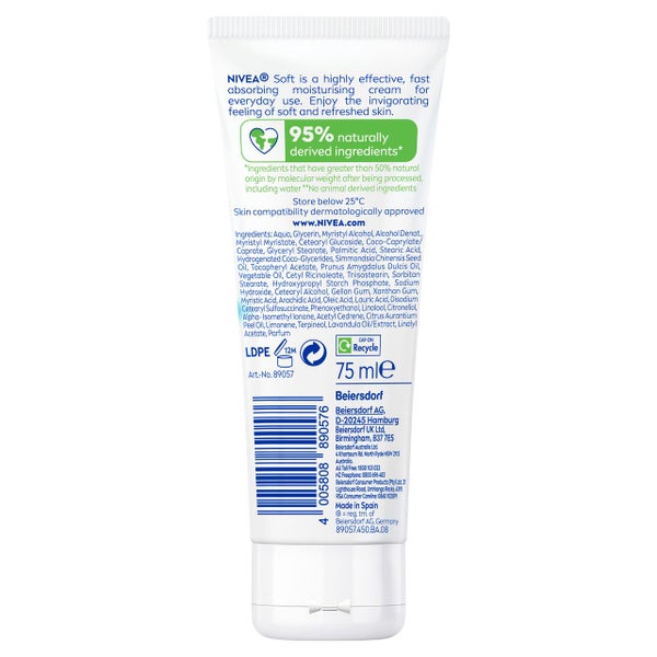 NIVEA NIVEA Soft Moisturising Cream 75ml Carousel 2