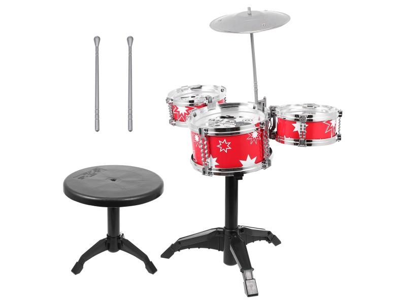 Children's Drum Kit Toddler Preschool Toy Musical Instrument Baby Gift Infant Carousel 1