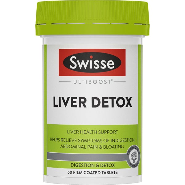Swisse Ultiboost Liver Detox 60 Tablets Carousel 1