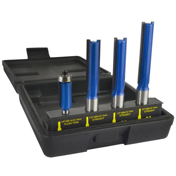 TCT Cutter Kitchen Router Bit Set 4pc Laminate Worktops TE170 Carousel 1