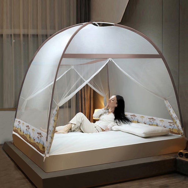 Dreamz Mosquito Bed Nets Foldable Canopy King Canopies & Netting Carousel 7