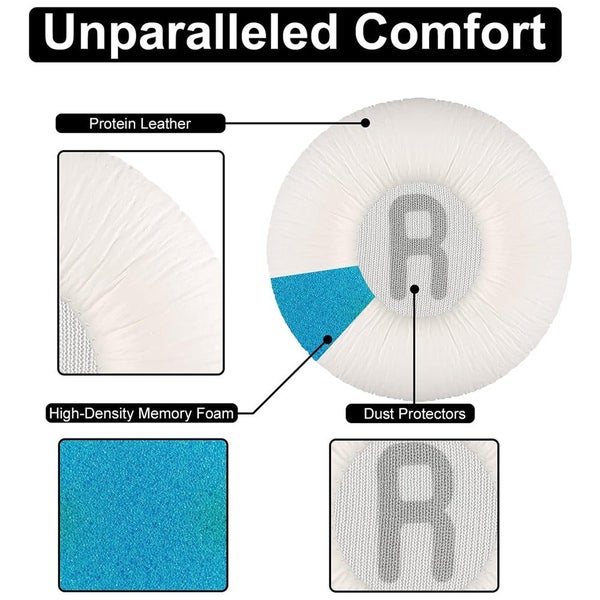 Earphone Pad Replacements for JBL JR300BT Carousel 18