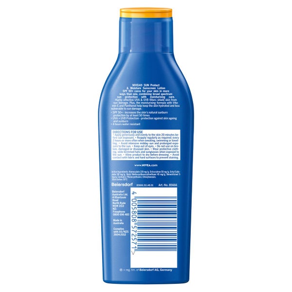 Nivea Sun Moisturising Lotion SPF50+ 200ml Carousel 2