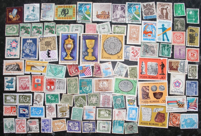 Bulk stamps - $1 reserve - stamps featuring objects and things Carousel 1