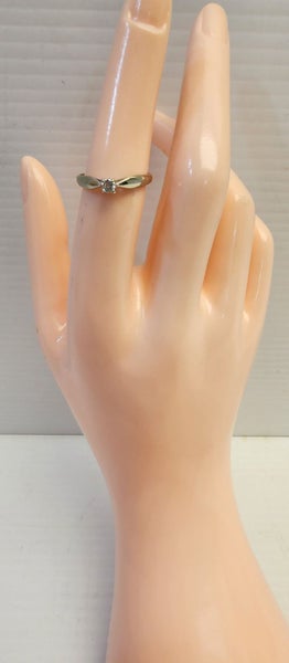White Gold & Diamond Solitaire Ring Carousel 4
