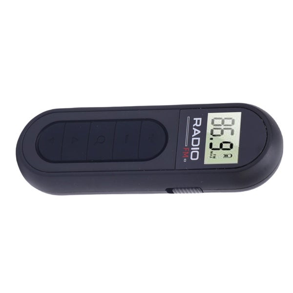 rechargeable small fm radio Portable FM Radio LCD Display Rechargeable Small Carousel 1