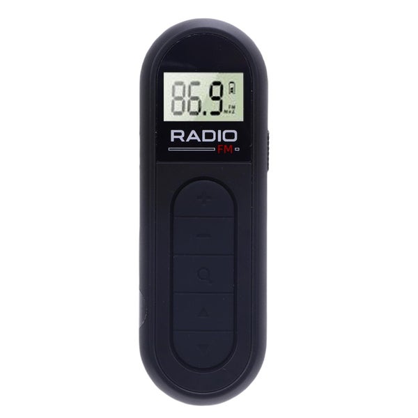 rechargeable small fm radio Portable FM Radio LCD Display Rechargeable Small Carousel 2