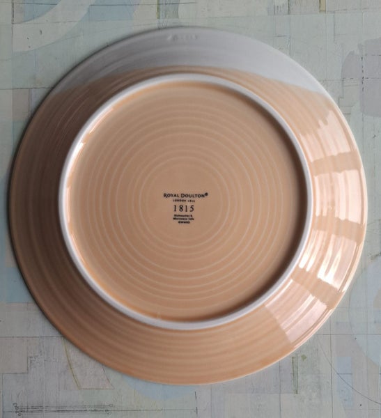 Royal Doulton 1815 Bright dinner plate - the orange one62990728072449112
