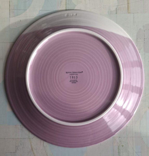 Royal Doulton 1815 Bright dinner plate - the lilac one63612839457155112
