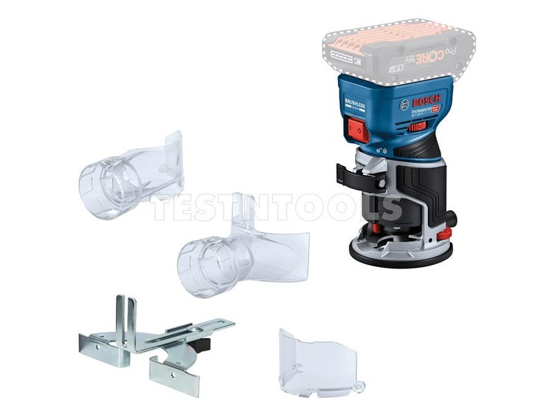 Bosch 18V Brushless Palm Router With LBoxx Tool Only GKF18V-8 Carousel 2