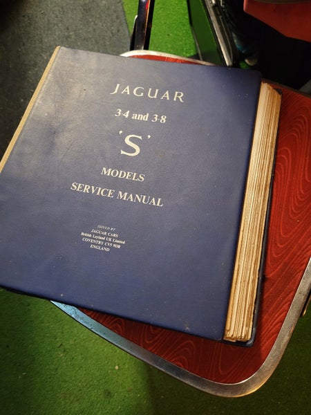 JAGUAR 3.4, 3.8 S-type workshop manual Carousel 1