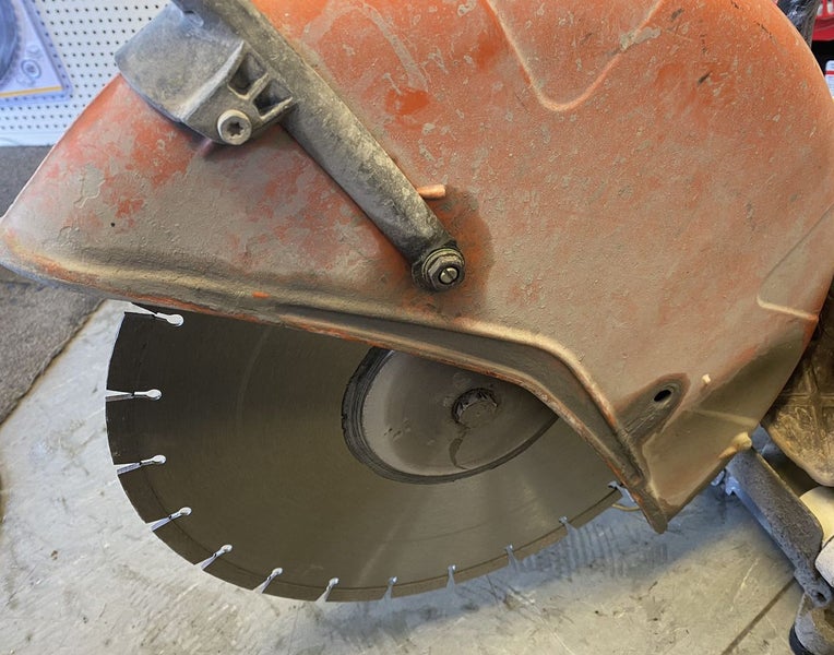concrete saw blade 350mm Carousel 2