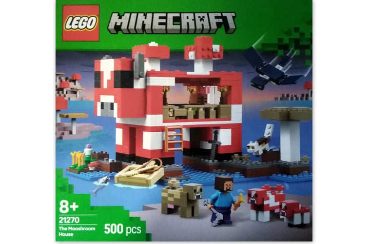 Lego Minecraft - The Mooshroom House629327287509781128