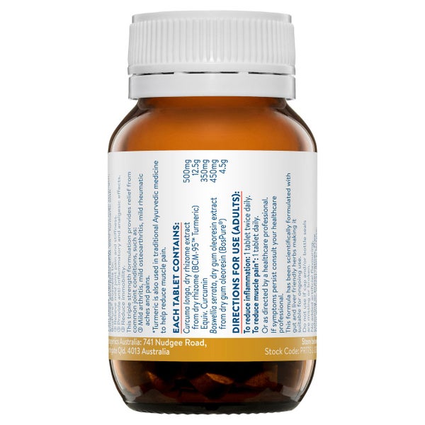 Ethical Nutrients Pain Relief Triple Strength with Turmeric 30 Tablets Carousel 2