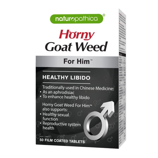 Naturopathica Horny Goat Weed For Him 50s Carousel 1