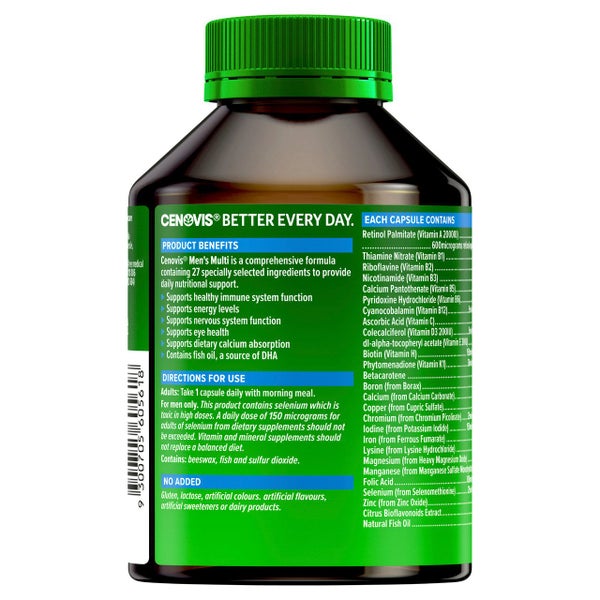 Cenovis Men's Multi 100 Capsules Carousel 2