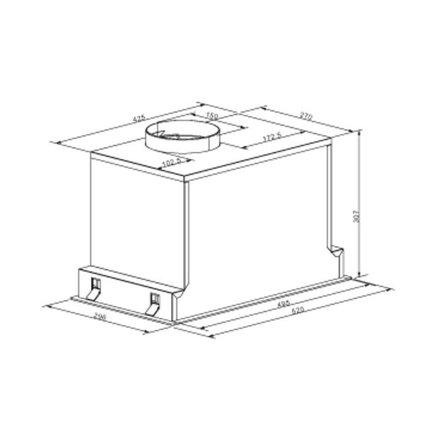 Parmco 52cm Integrated Rangehood - Black Glass (RT52G1000) Carousel 4