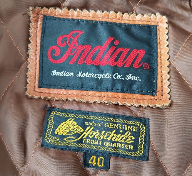 Vintage Highwayman Front Quarter Horsehide Tan Leather Jacket62960461624449113