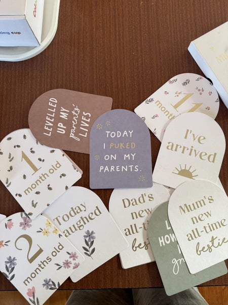 Baby Milestone Cards Carousel 2