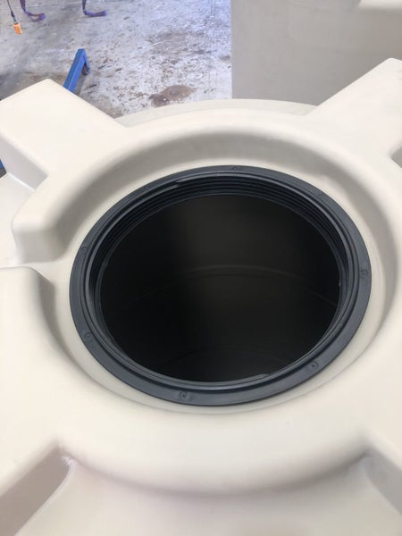 2000 Litre Water Tank - NZ Made - Light Grey - drinking water grade MDPE62867851028611113