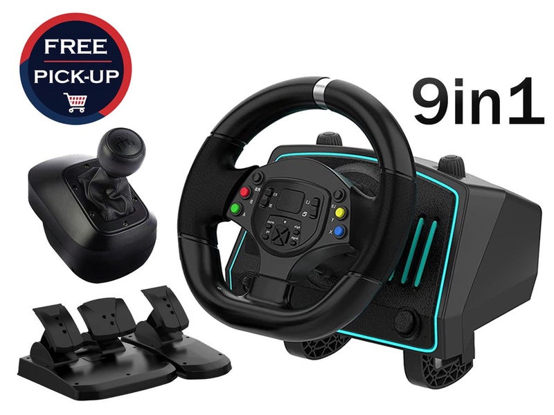 Gaming Wheel and Pedal (Over Stocked) Carousel 1