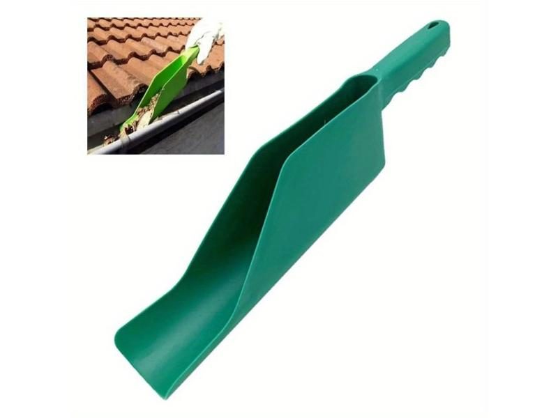 1pc Gutter Getter Scoop Cleaning Roof Tool Flex Fit Dirt Debris Remove Multi Carousel 1