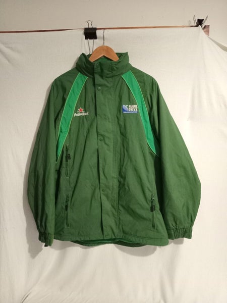 Heineken rugby world cup 2011 coat jacket (mens large) Carousel 1