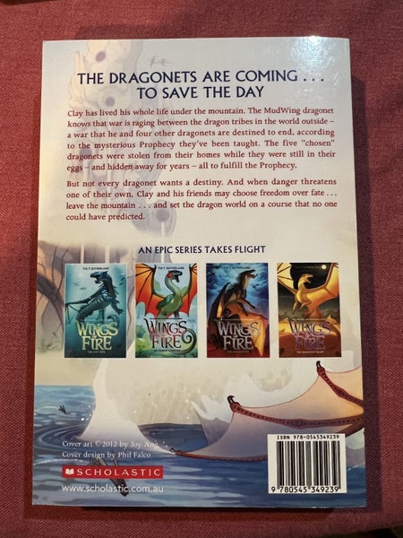 Wings of Fire Book 1 Carousel 2