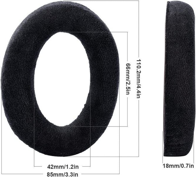 Replacement Ear Pads for Sennheiser HD598 HD558/HD599/HD569 HD579 Headphones Carousel 6