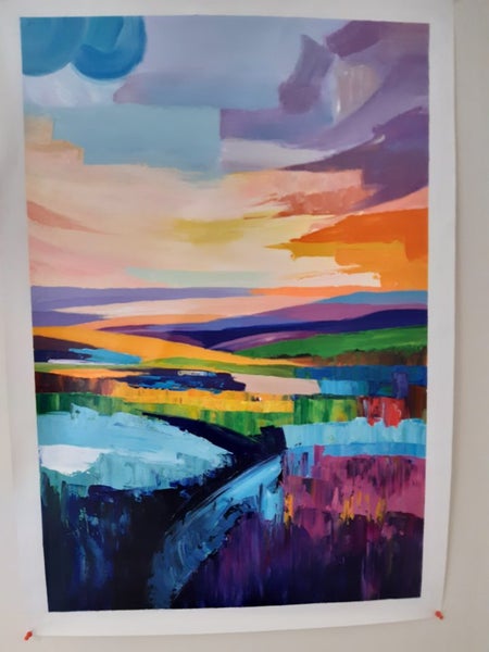 Large Acrylic painting62863864155906112