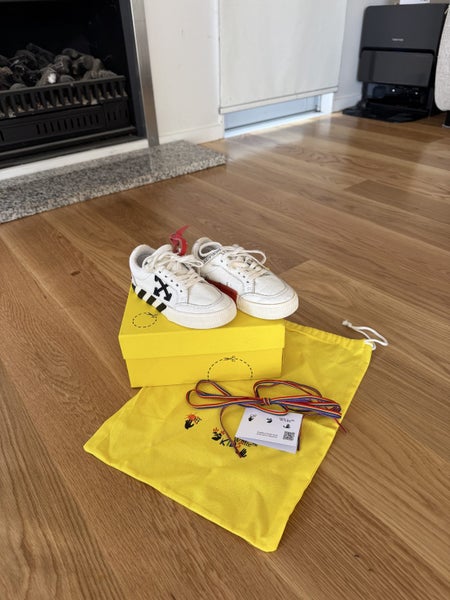 Off-White Leather Sneakers Kids (Size 29US12UK11) Carousel 1