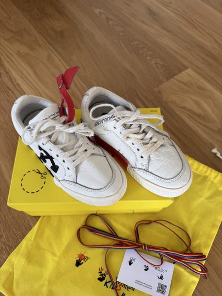 Off-White Leather Sneakers Kids (Size 29US12UK11) Carousel 2
