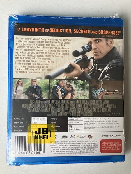 George Clooney - The American (2010) Blu Ray (Brand New) Carousel 2