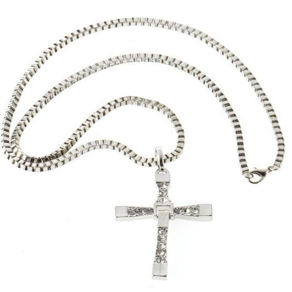 Fast And Furious 7 The Same Cross Pendant Necklace For Men Carousel 1