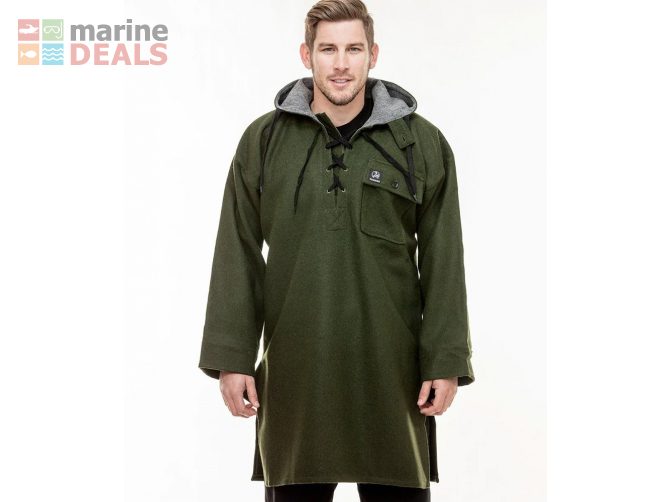 Swanndri Original Mens Wool Bush Shirt Lace Front… Carousel 1