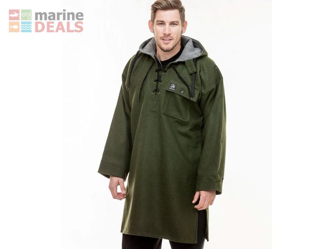 Swanndri Original Mens Wool Bush Shirt Lace Front… Carousel 2