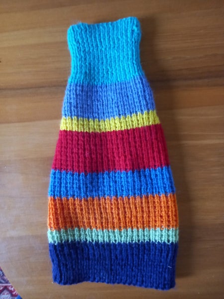 Hand knitted Wool Dog Jacket - S - M Carousel 2