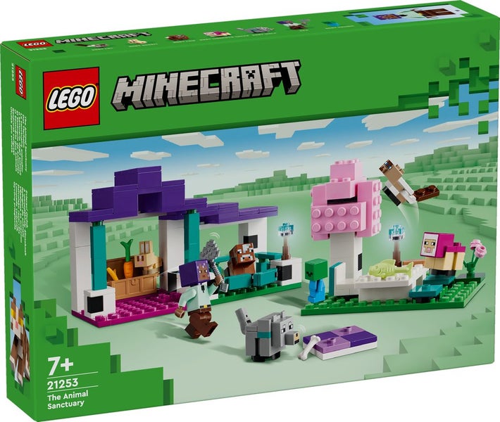 LEGO Minecraft The Animal Sanctuary 21253 Carousel 1