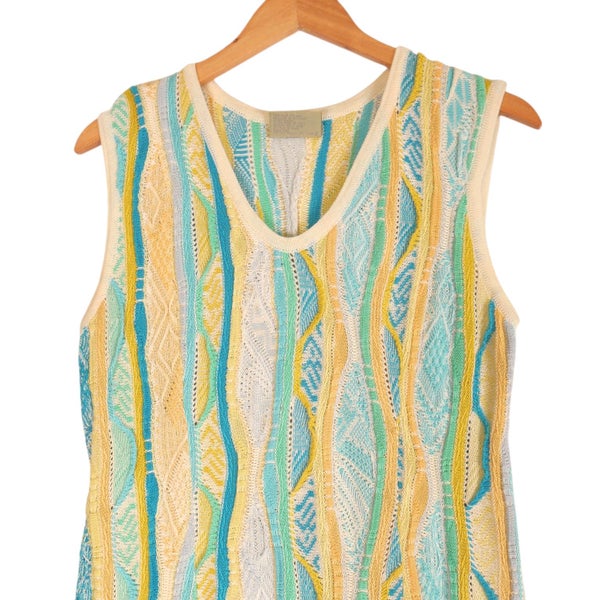 Vintage 90s Coogi Knit Dress XL Carousel 2