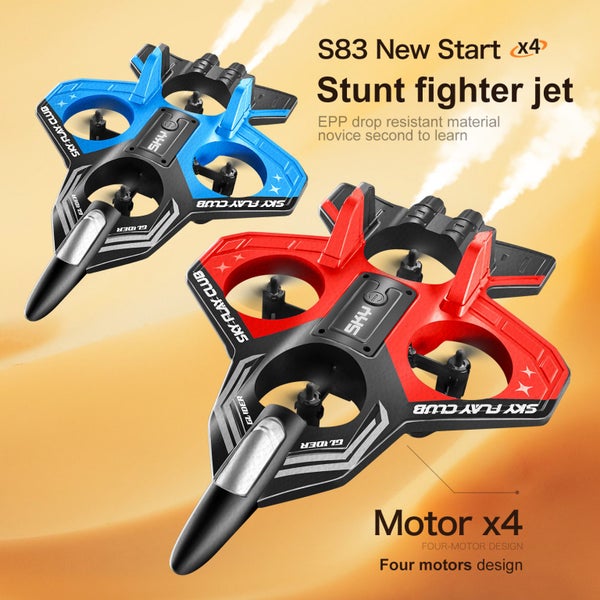 2.4G 4CH RC EPP Foam Fighter Plane 360 Degrees Stunt Tumbling Carousel 1