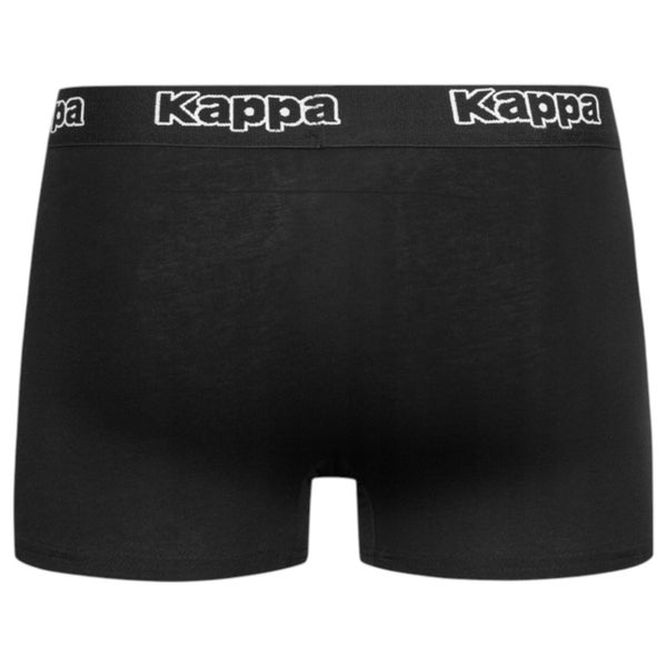 20 X Kappa Mens Black/Black Boxer Shorts Comfy Trunks Carousel 2